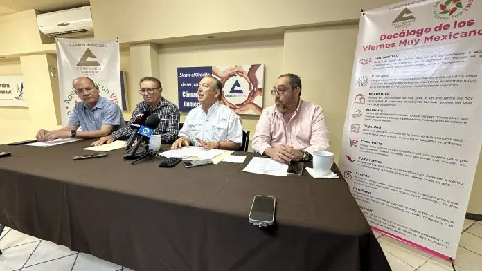 La Cámara Nacional de Comercio (CANACO) de Monclova anunció el programa “Viernes Muy Mexicano”, una estrategia nacional que busca fortalecer el consumo de productos y servicios locales frente a las importaciones.