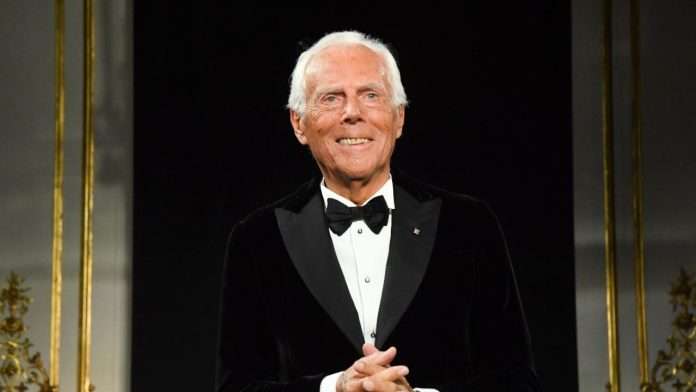 Giorgio Armani, diseñador italiano