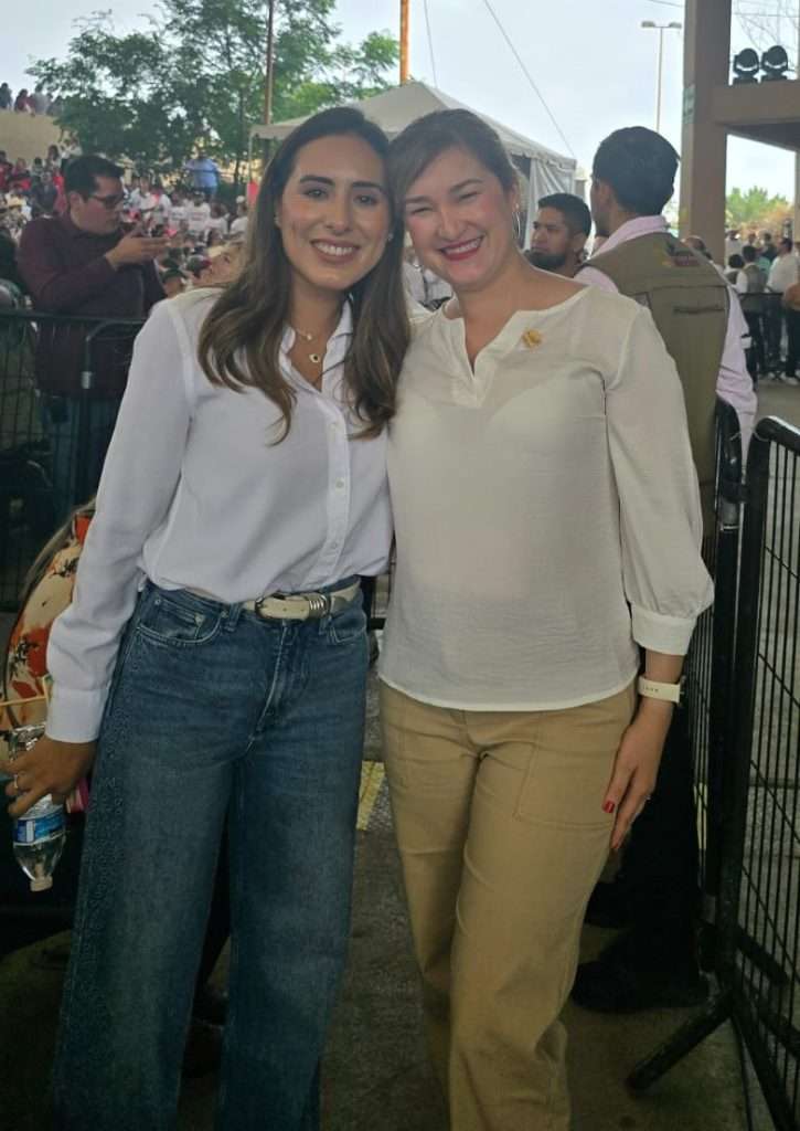 Senadora Cecilia Guadiana y Nathalie González Michelena