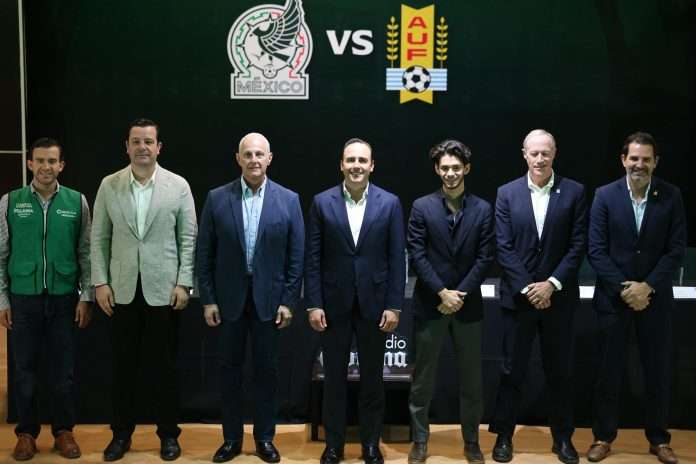 Presentan juego entre la Selección Mexicana y Uruguay en Coahuila