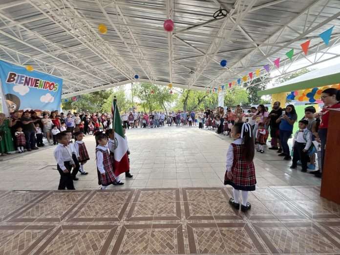Regreso a clases en preescolar de Sabinas