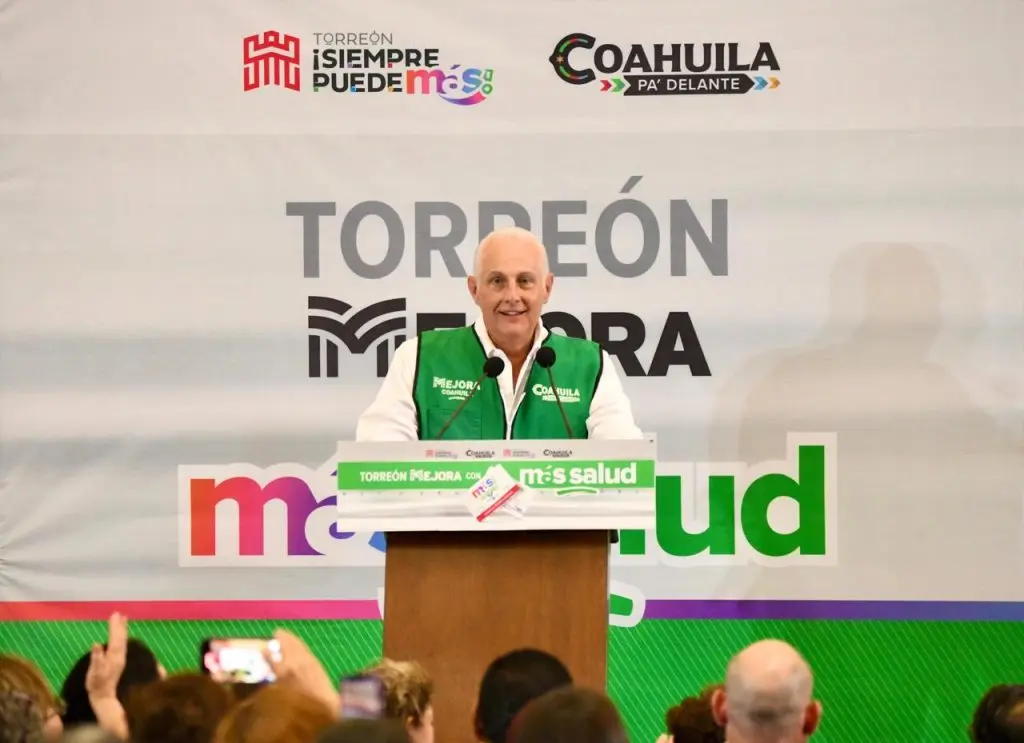 Román Cepeda arranca programa “Torreón Mejora Con Más Salud”