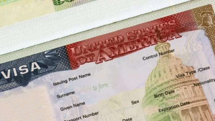 Visas de no inmigrante a EU