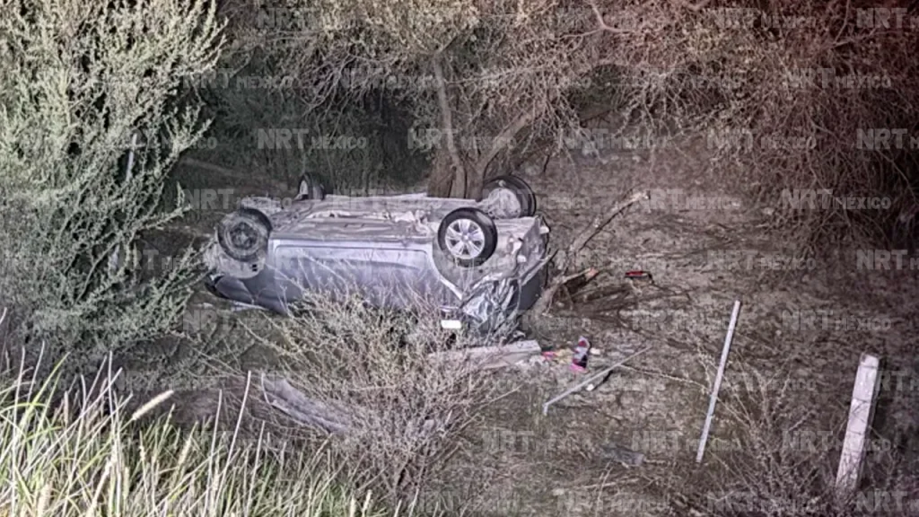 Volcadura en la carretera