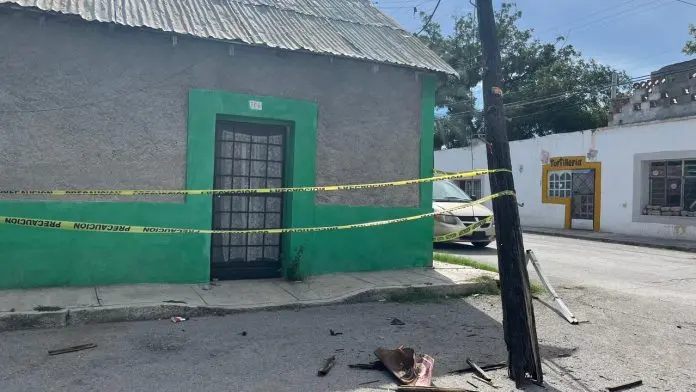 Accidente en la colonia La Piedra de Múzquiz