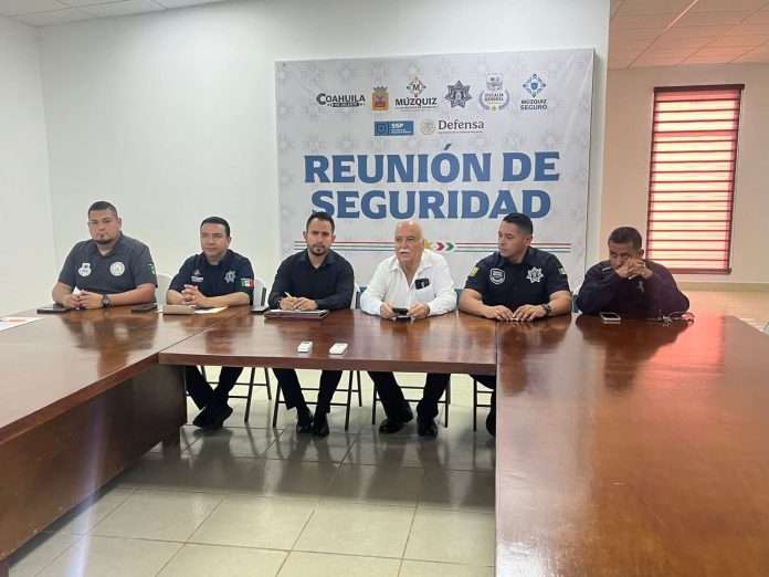 La Fiscalía y autoridades municipales de Sabinas y Múzquiz realizaron Mesas de Seguridad