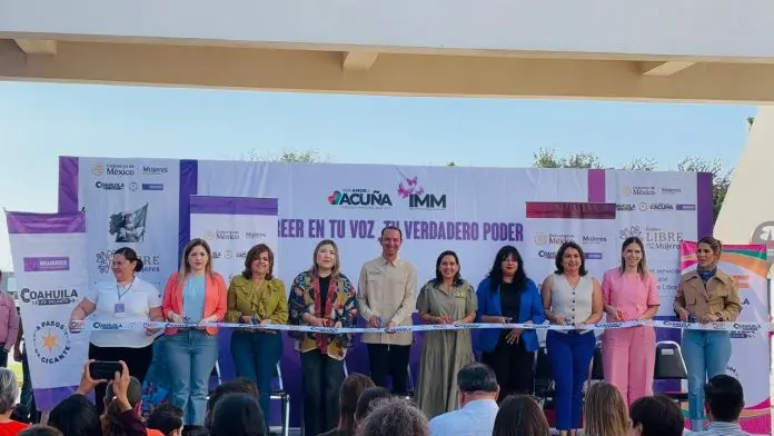 Inauguran en Acuña centro libre para las mujeres