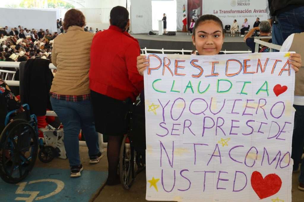 Claudia Sheinbaum en Durango