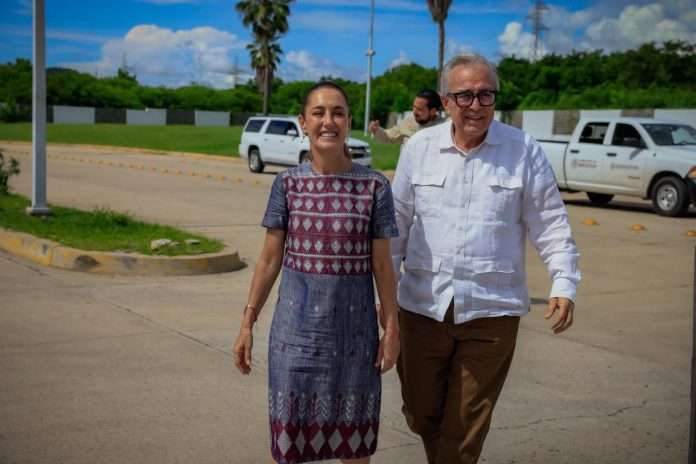 En Sinaloa, ante 30 mil personas Claudia Sheinbaum anuncia histórico acuerdo con Estados Unidos para controlar el paso de armas de EU a México