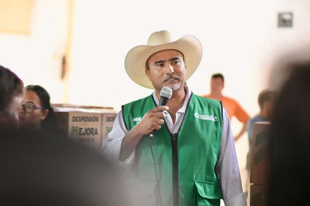 Familias de Sacramento reciben apoyo alimentario con el programa “Despensón” de Mejora Coahuila