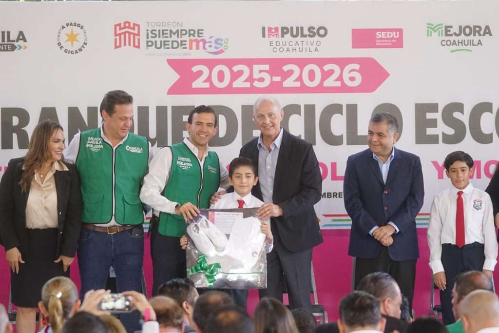 Arranca con éxito nuevo ciclo escolar en Coahuila