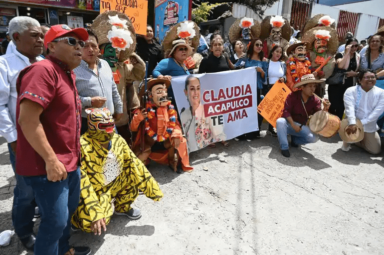 Claudia Sheinbaum en Guerrero