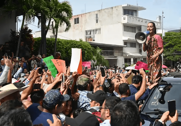 Claudia Sheinbaum en Guerrero