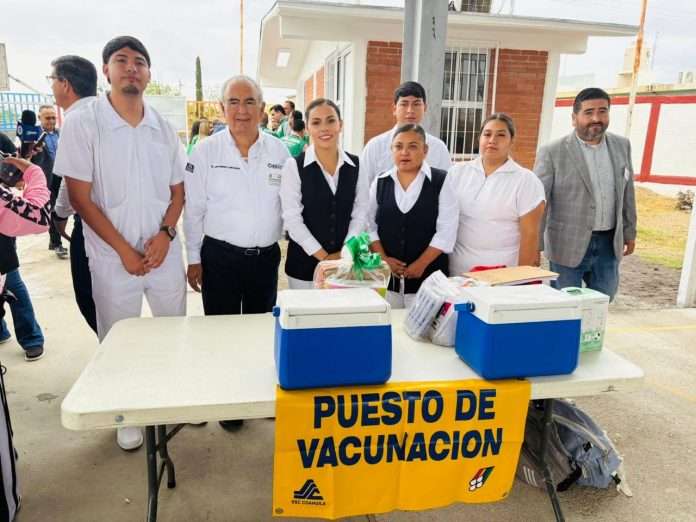Arranca secretaría de salud jornada de vacunación en escuelas