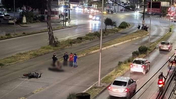 Accidente de motocicleta