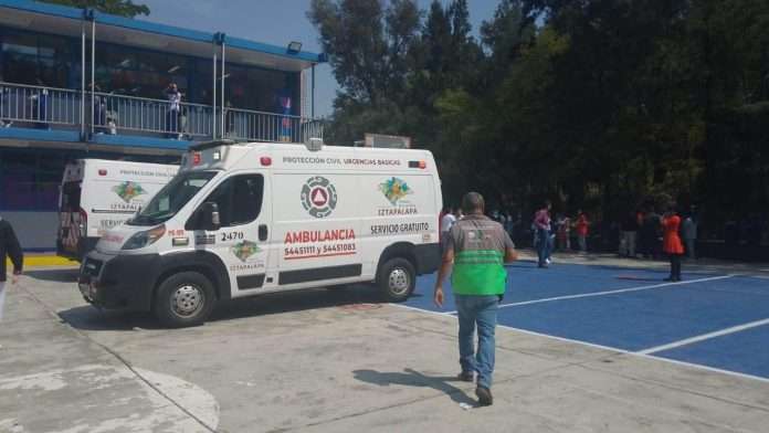 Alumno de secundaria queda inconsciente
