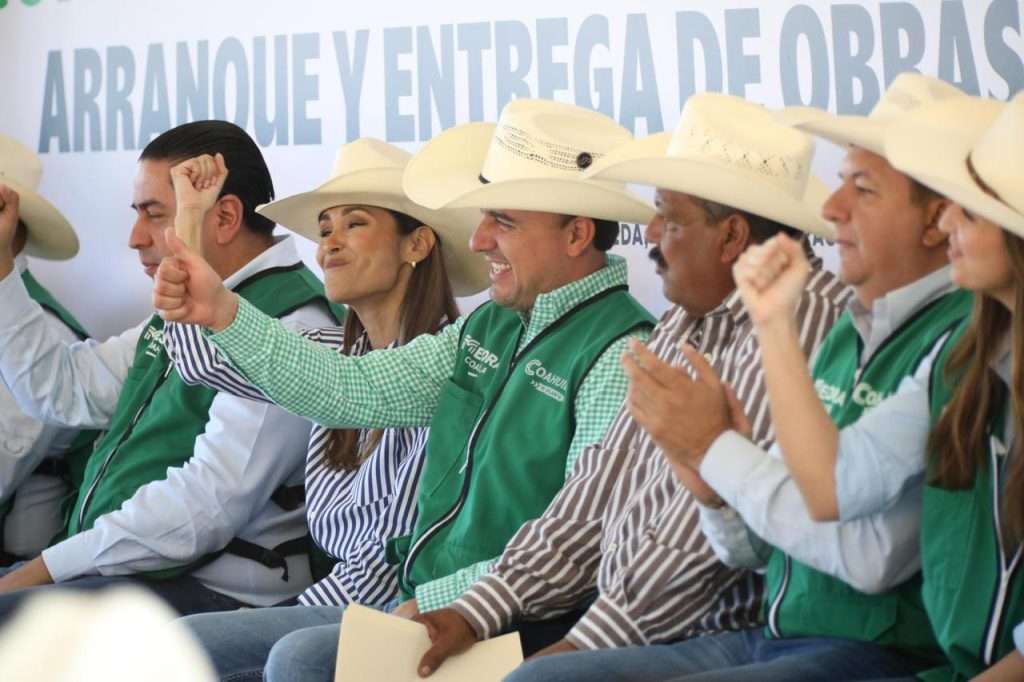 Coahuila avanza con obras sociales a pasos de gigante: Manolo Jiménez