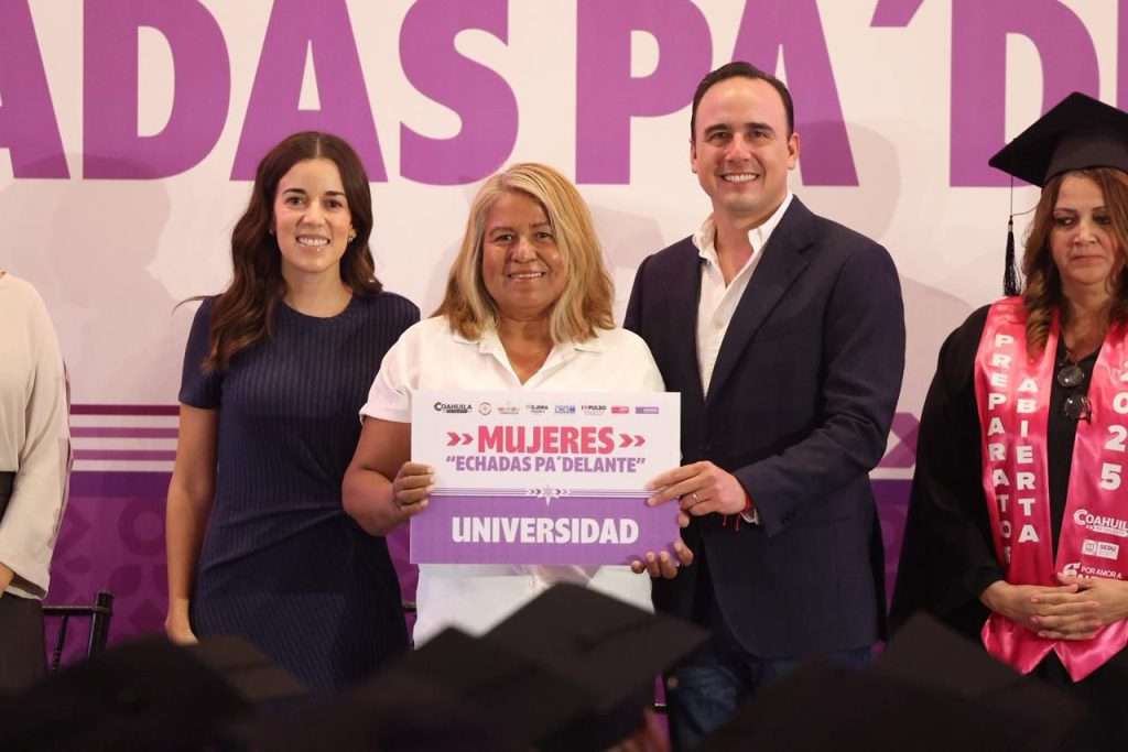 Con "Mujeres Pa' Delante" empoderamos a las mujeres de Coahuila: Manolo Jiménez