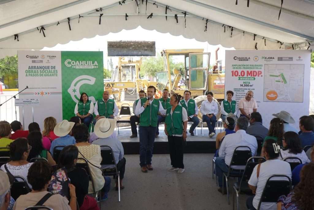 Dan arranque a obras de modernización vial en San Buenaventura