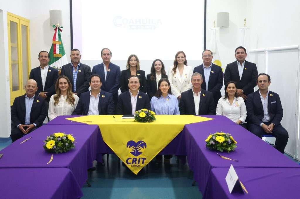 Instala Manolo Jiménez el Consejo Local Benefactor del CRIT Coahuila