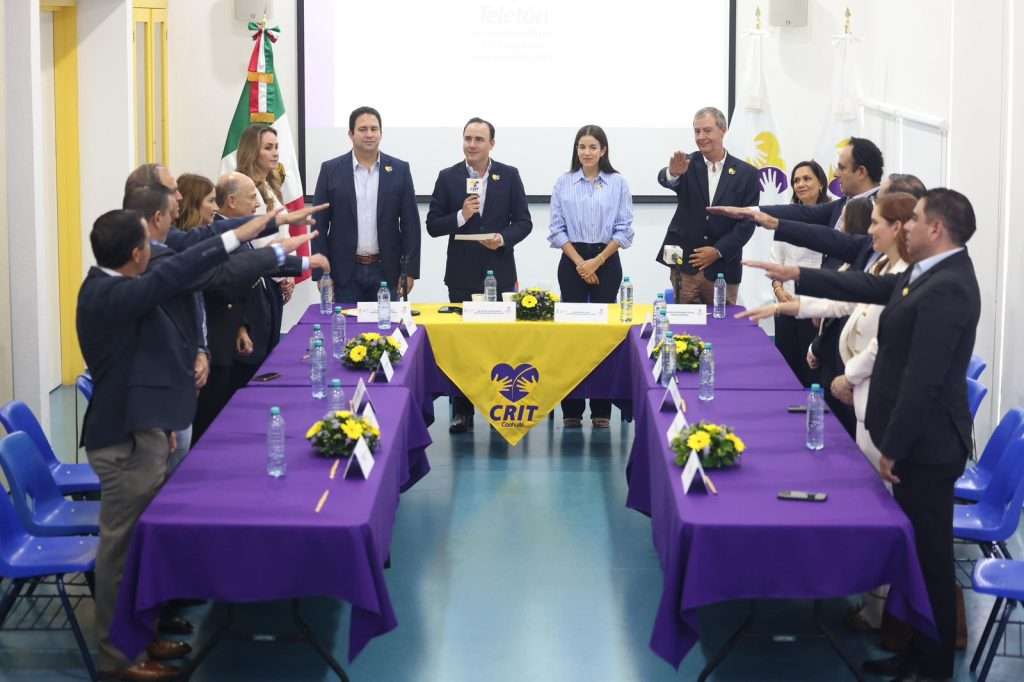 Instala Manolo Jiménez el Consejo Local Benefactor del CRIT Coahuila