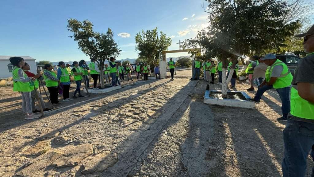 Impulsan empleo temporal y acciones de limpieza en San Alberto