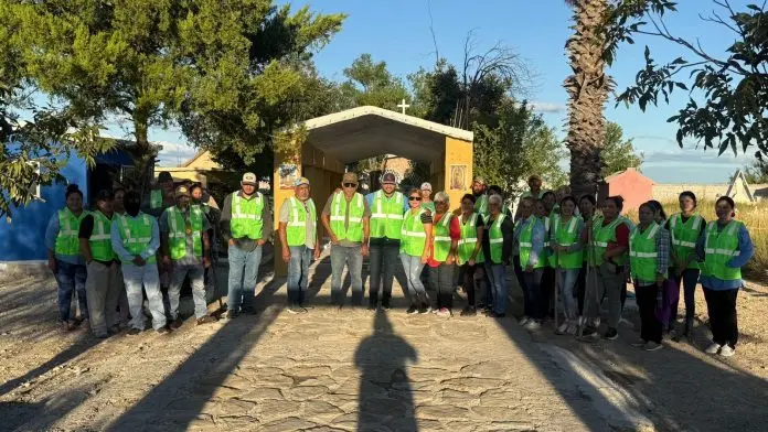 Impulsan empleo temporal y acciones de limpieza en San Alberto