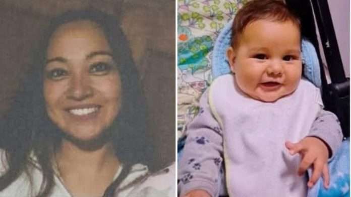 Madre y a su bebé