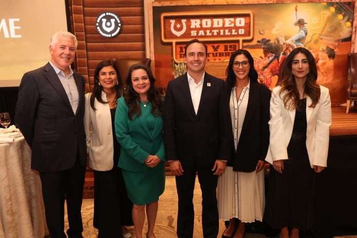 Presentan Rodeo Saltillo y Ruta Vinos y Dinos en Texas