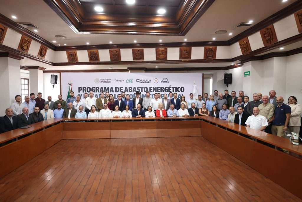 Unidos Gobierno y productores de carbón impulsaremos la economía y el empleo en la región Manolo Jiménez