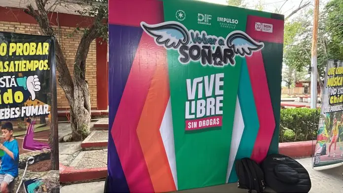 El DIF Coahuila y el Gobierno de Múzquiz promueven el programa “Vive Libre Sin Drogas”