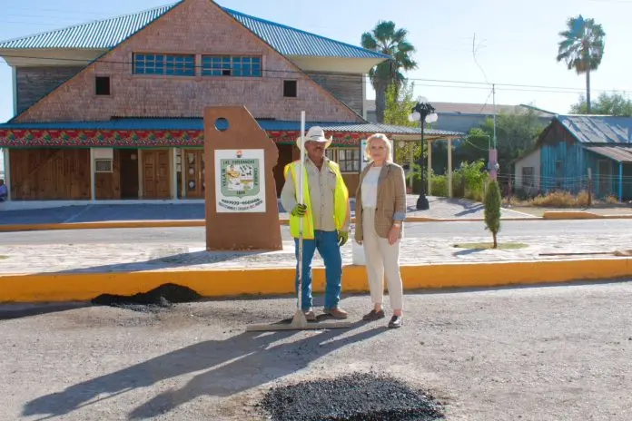 Durante el recorrido, la alcaldesa destacó que estas labores forman parte del compromiso de la administración