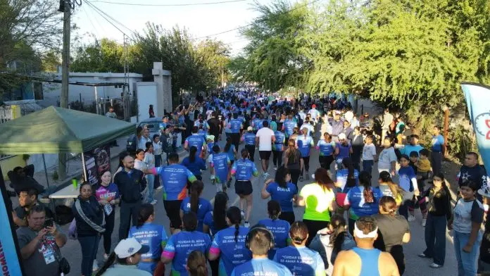 Registra éxito total carrera del agua y la amistad 2025