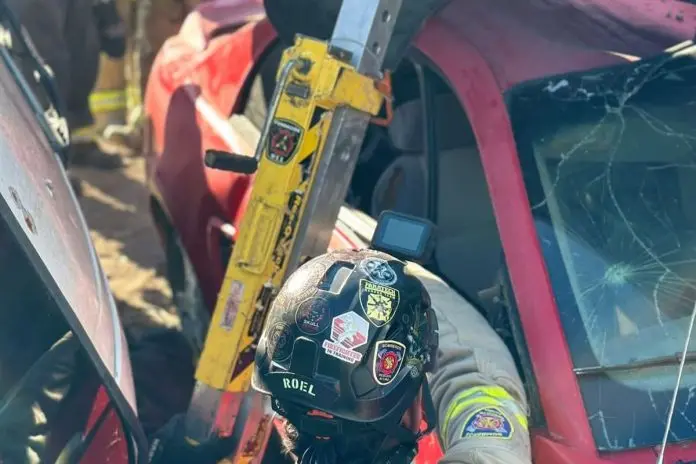 Realiza Bomberos Acuña taller de estabilización y manejo de equipo hidráulico