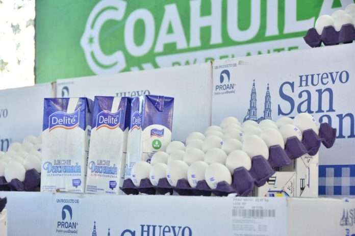 El programa “La Mera Mera” llegará a Múzquiz beneficiando a más de 12 mil familias con leche y huevo.