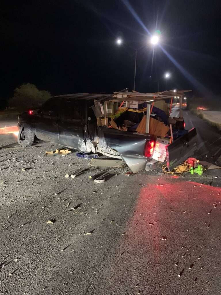 Accidente de paisanos en la 57