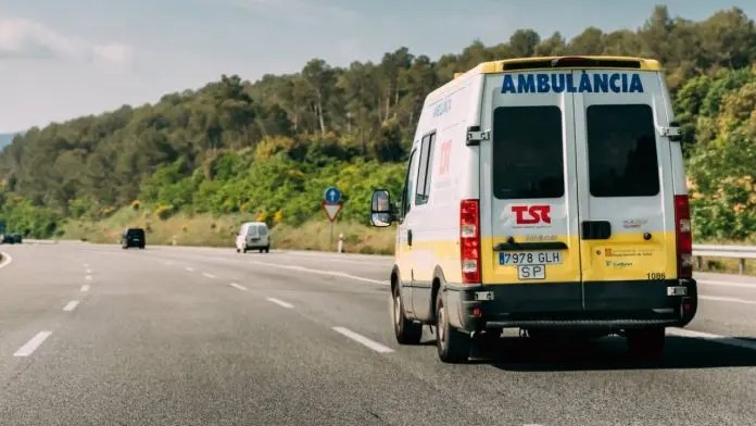 Accidente en carretera