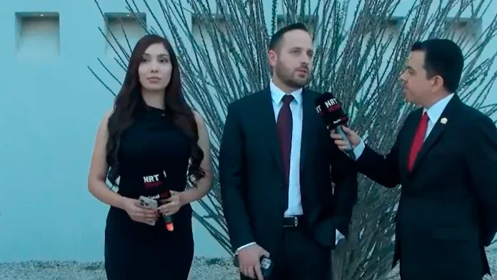 Alcalde Jacobo Rodríguez en entrevista para NRT México
