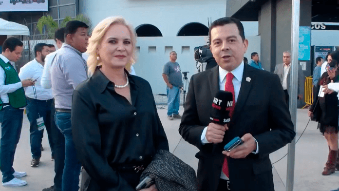 Alcaldesa Laura Jiménez en entrevista para NRT México