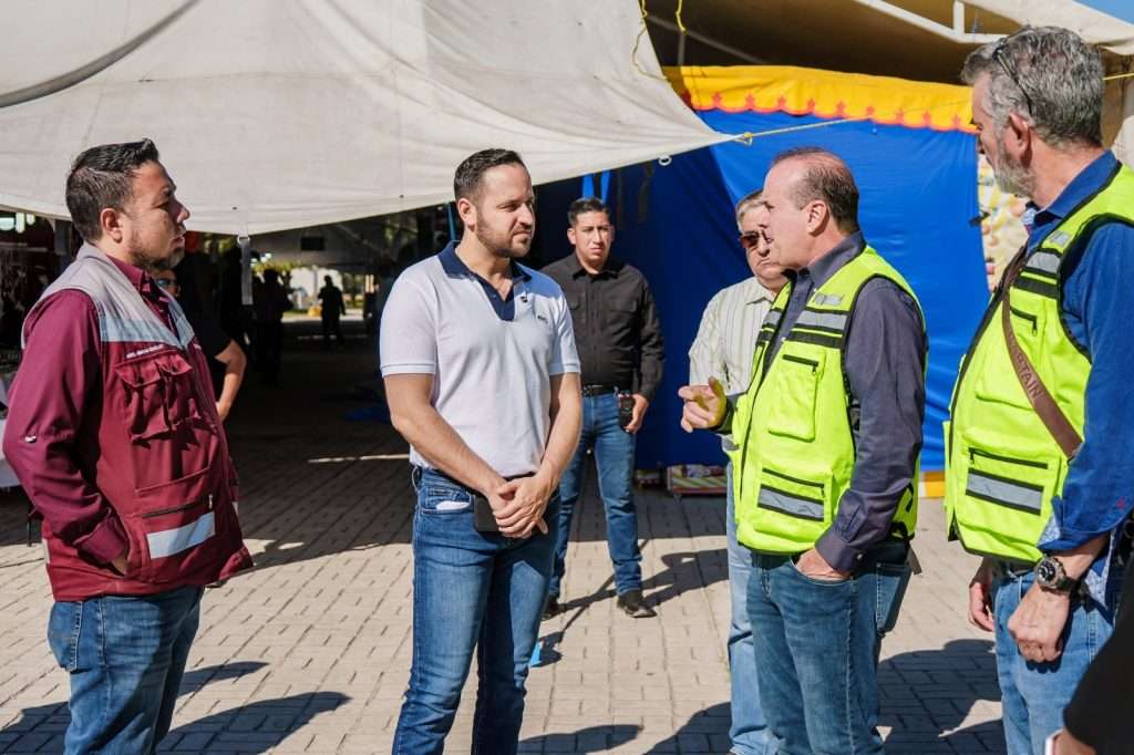 Avanza la planeación de la ampliación de la Ruta Fiscal rumbo al Puente Internacional 2, autoridades municipales y estatales sostienen reunión de verificación