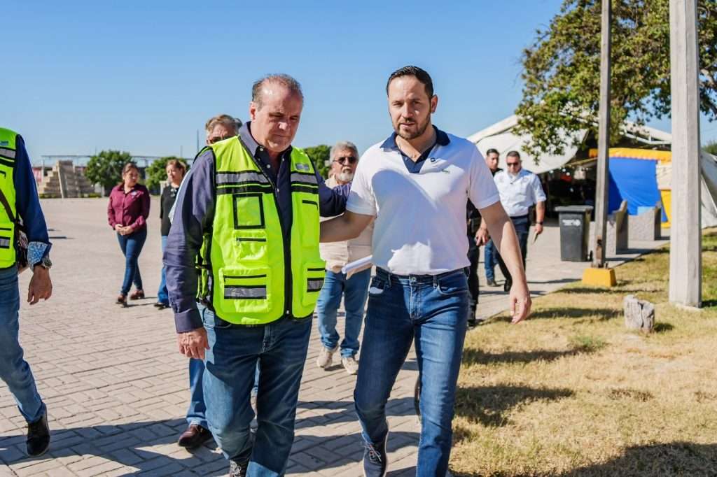 Avanza la planeación de la ampliación de la Ruta Fiscal rumbo al Puente Internacional 2, autoridades municipales y estatales sostienen reunión de verificación