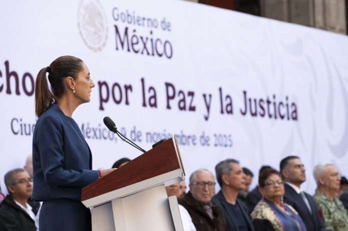 Presidenta presenta los 12 ejes del Plan Michoacán por la Paz y la Justicia; contempla 100 acciones y una inversión de más de 57 mil mdp