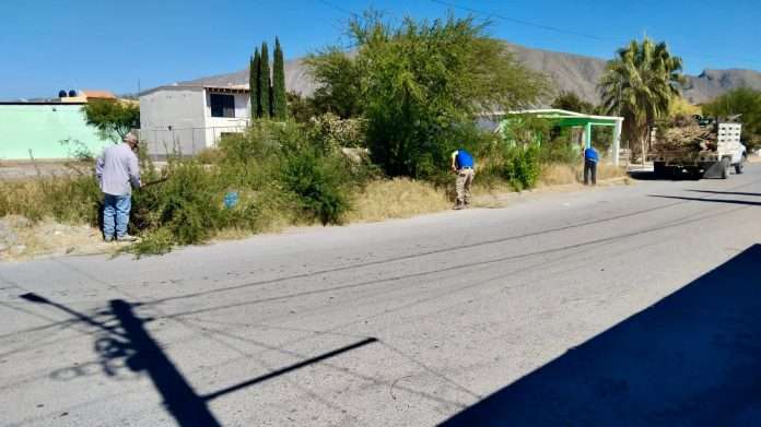 Cuatro Ciénegas fortalece la limpieza y mantenimiento de espacios públicos