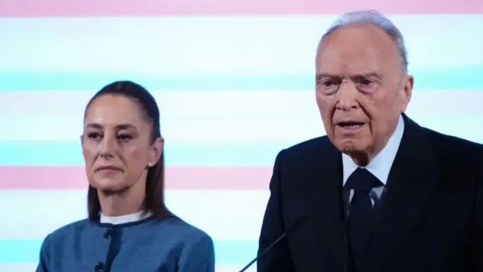 Claudia Sheinbaum y Alejandro Gertz Manero