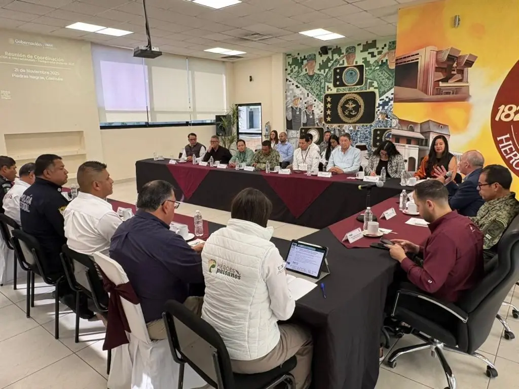 Coahuila fortalece la coordinación para el Operativo "Bienvenidos Paisanos 2025"