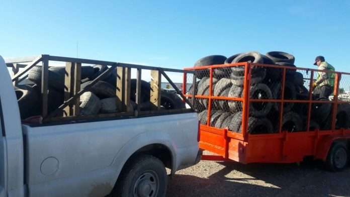 Ecología impulsa recolección de llantas para su reciclaje