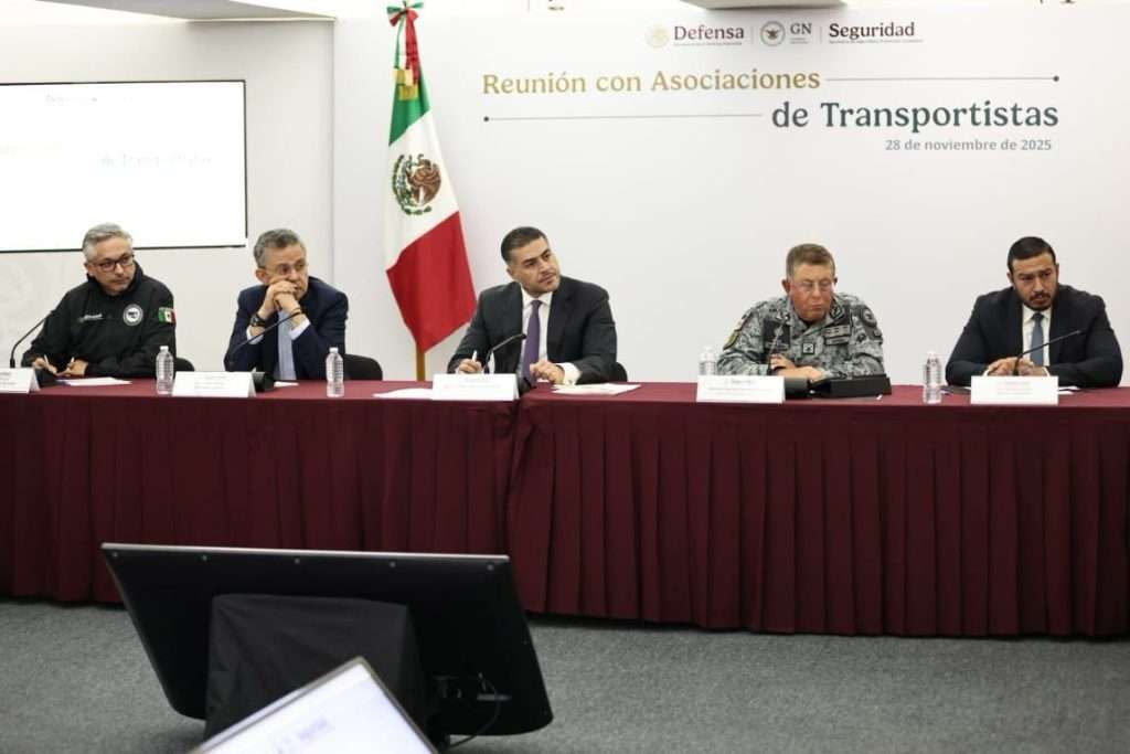 El Gabinete de Seguridad fortalece la cooperación con Cámaras y Asociaciones del Autotransporte