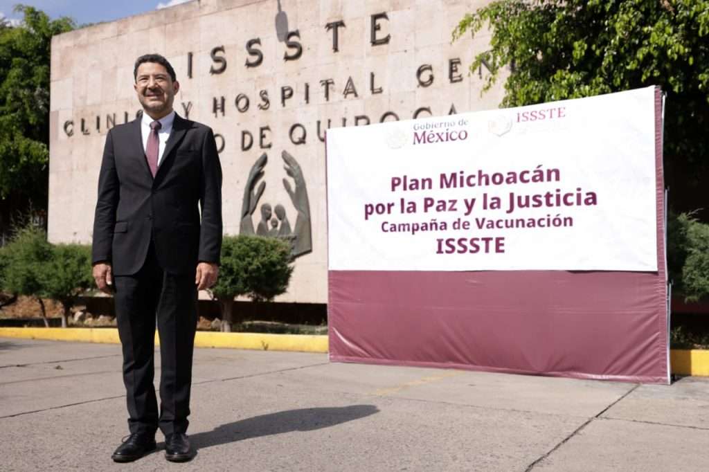En Morelia, Martí Batres destaca acciones del ISSSTE en el Plan Michoacán por la Paz y la Justicia