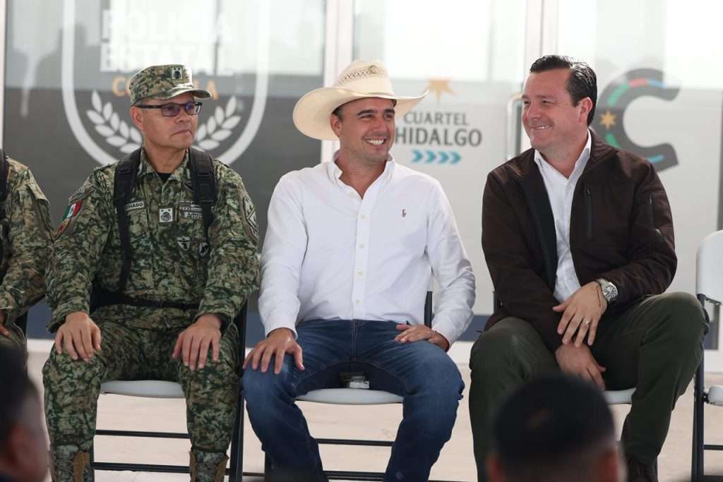 Entregamos un arco de seguridad y un cuartel en los límites con Nuevo León y Tamaulipas: Manolo Jiménez