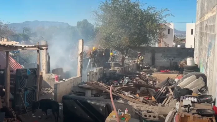 Incendio en Saltillo